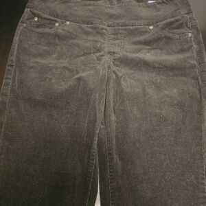 Jag Jeans Black Corduroy Straight Pants